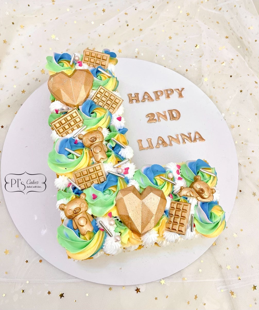 Number & Letter Cakes