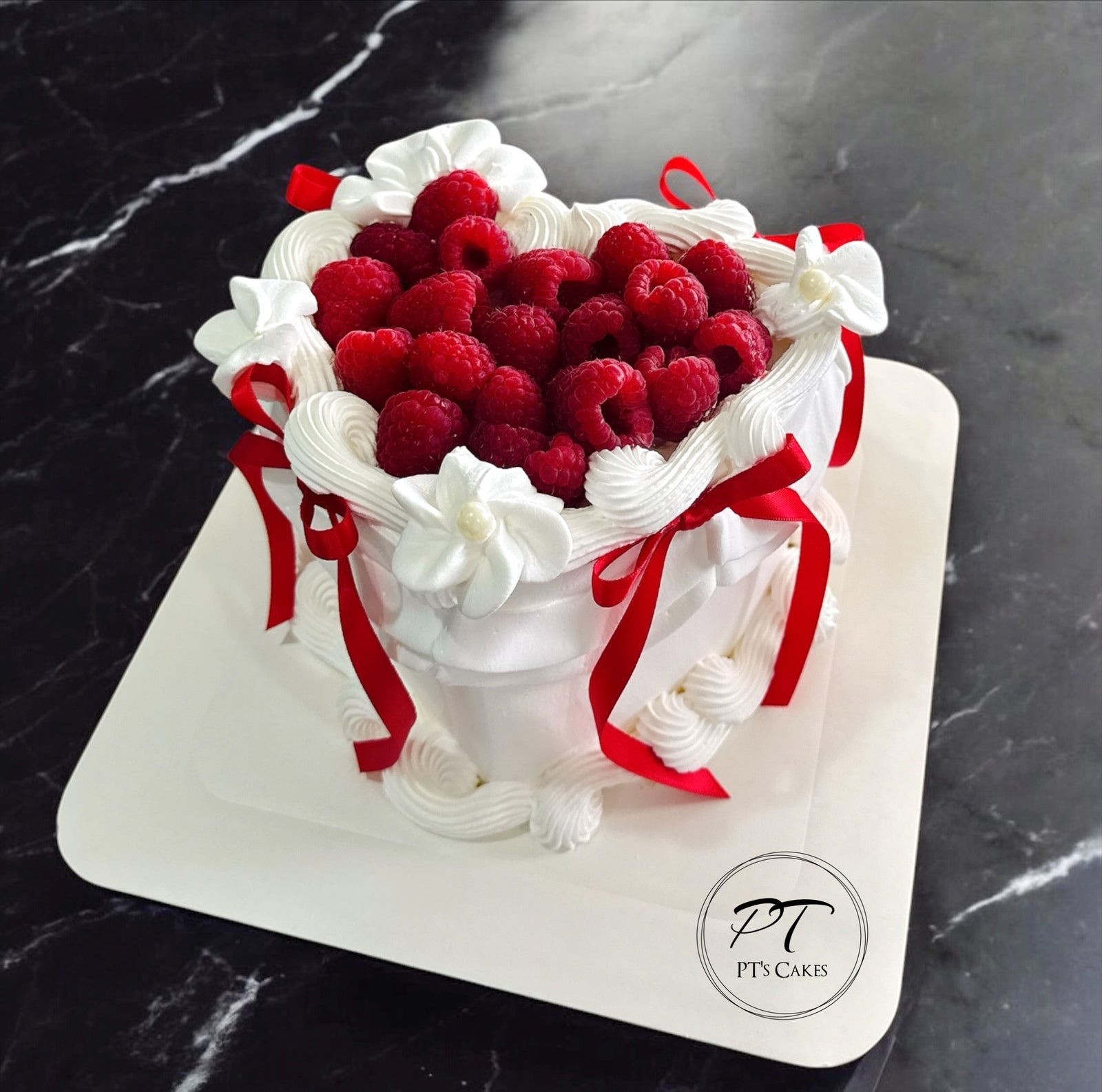 Heart Shape Raspberry Vintage