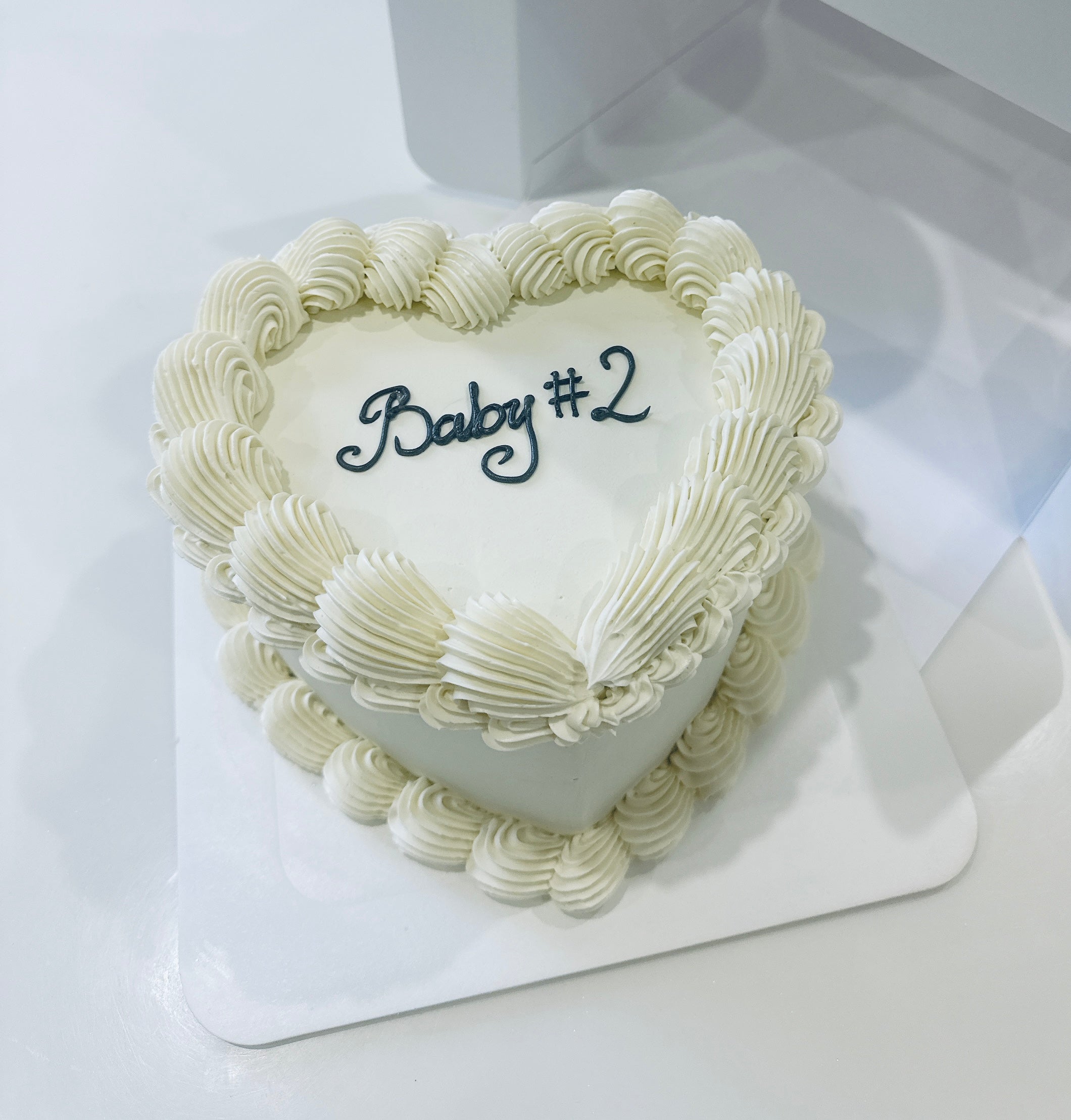 Gender Reveal Vintage Cake