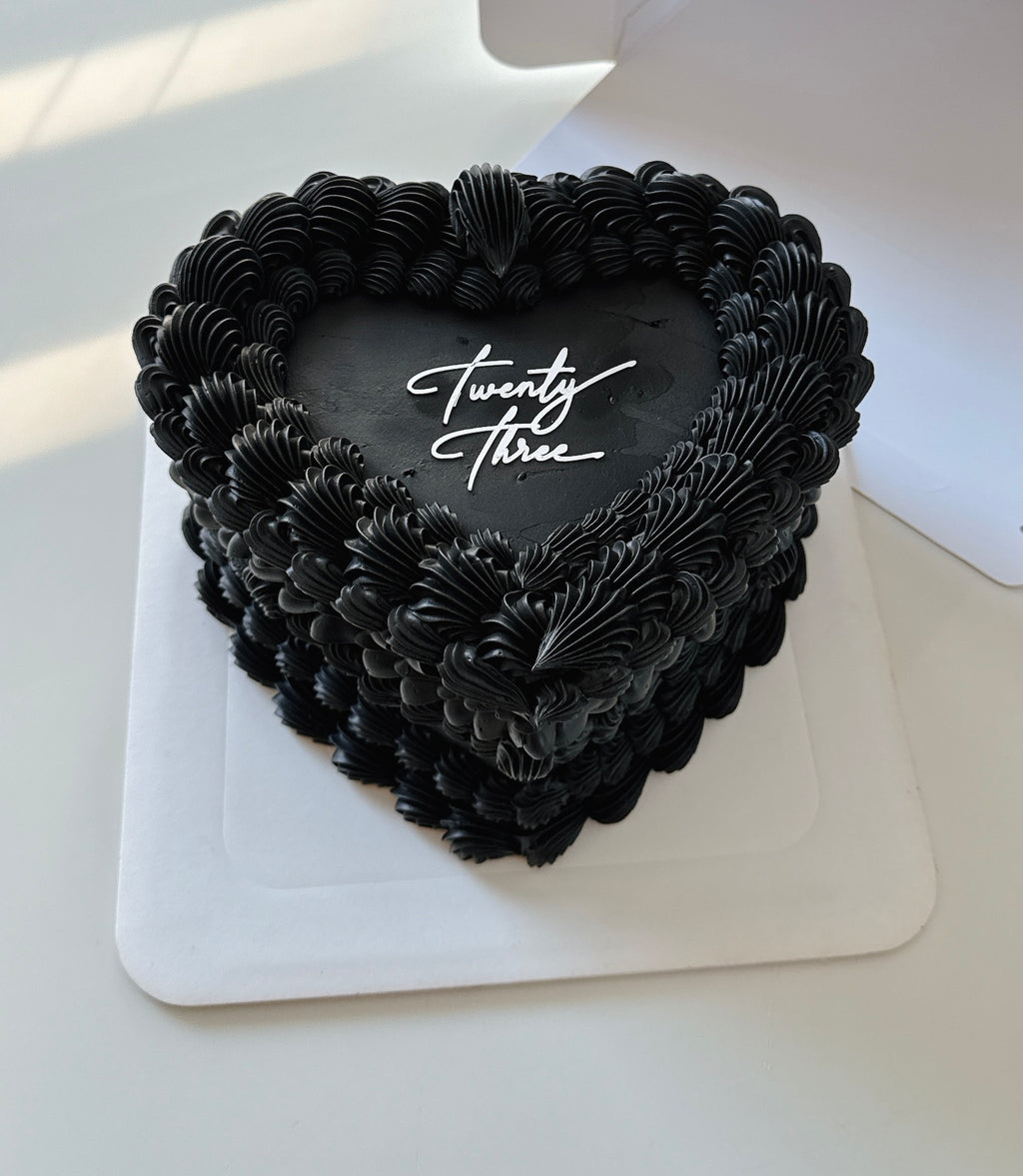 Black Vintage Cake Sydney