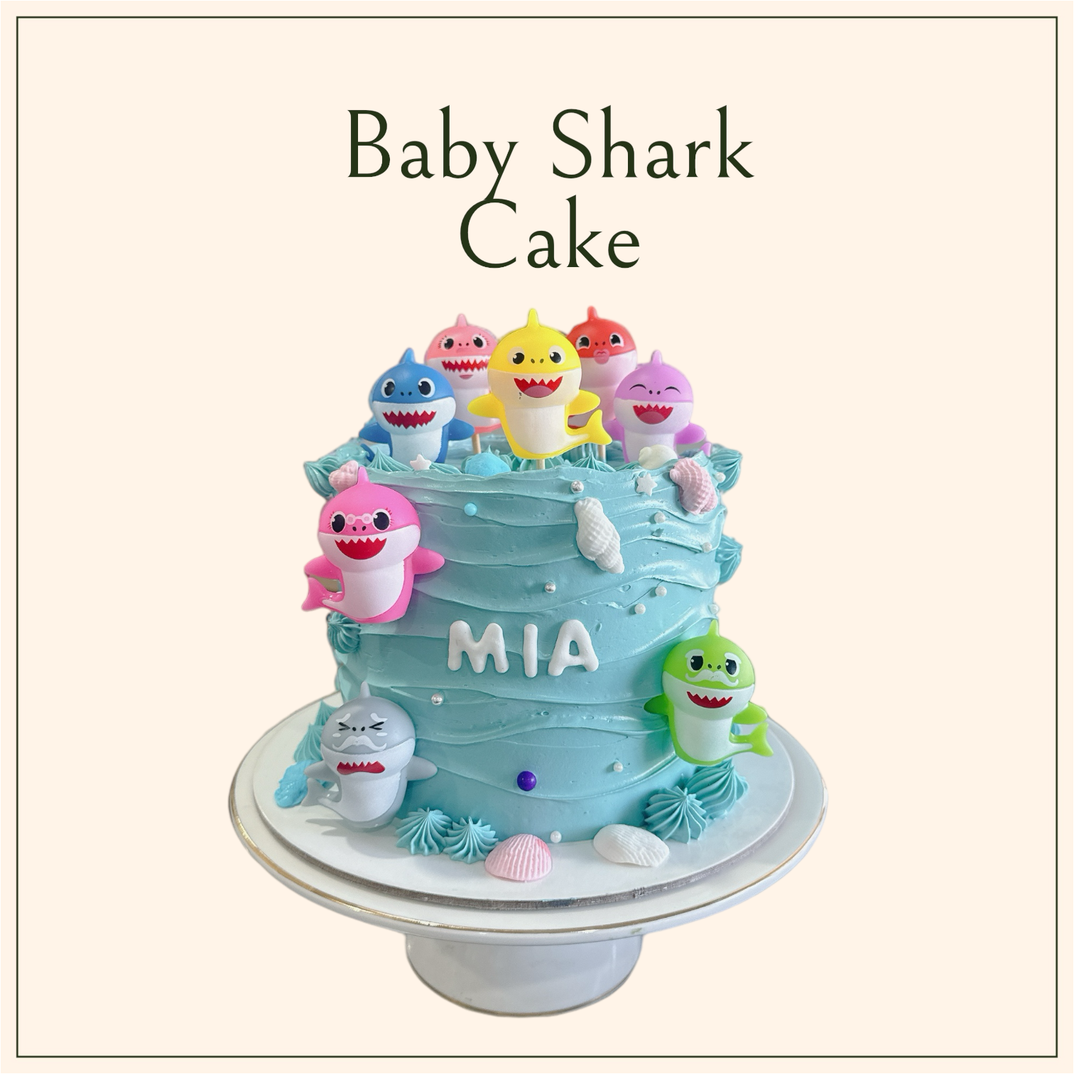 Baby Shark Cake