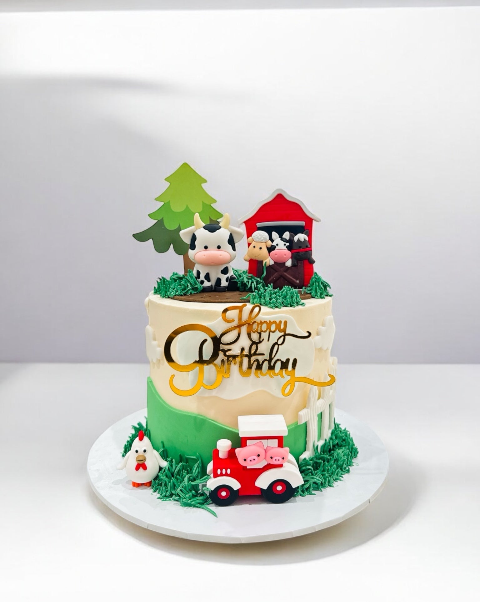 Animal Farm Cake