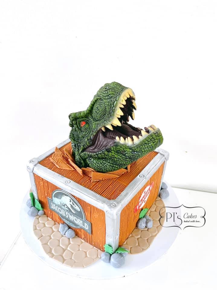 Dinosaur in the box