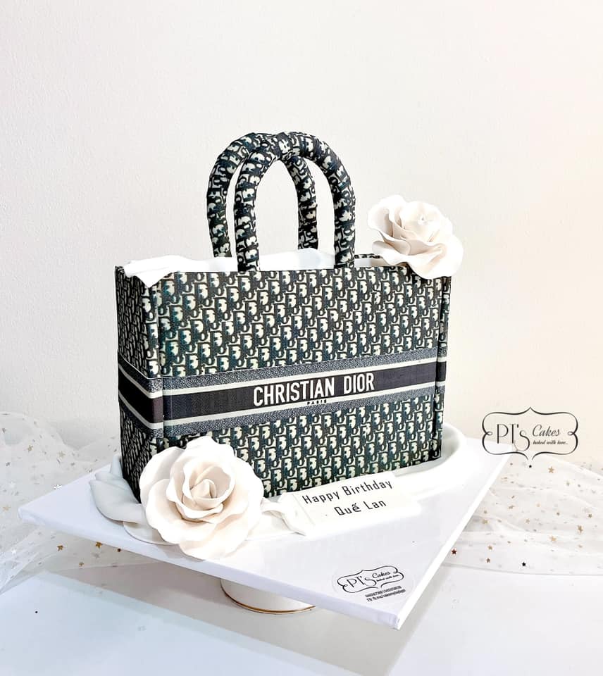 Christian Dior Bag Cake