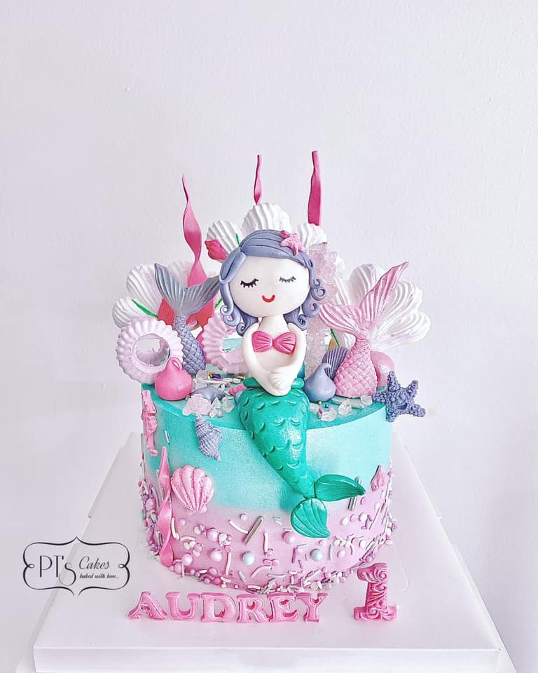 Mermaid by Ocean Cake