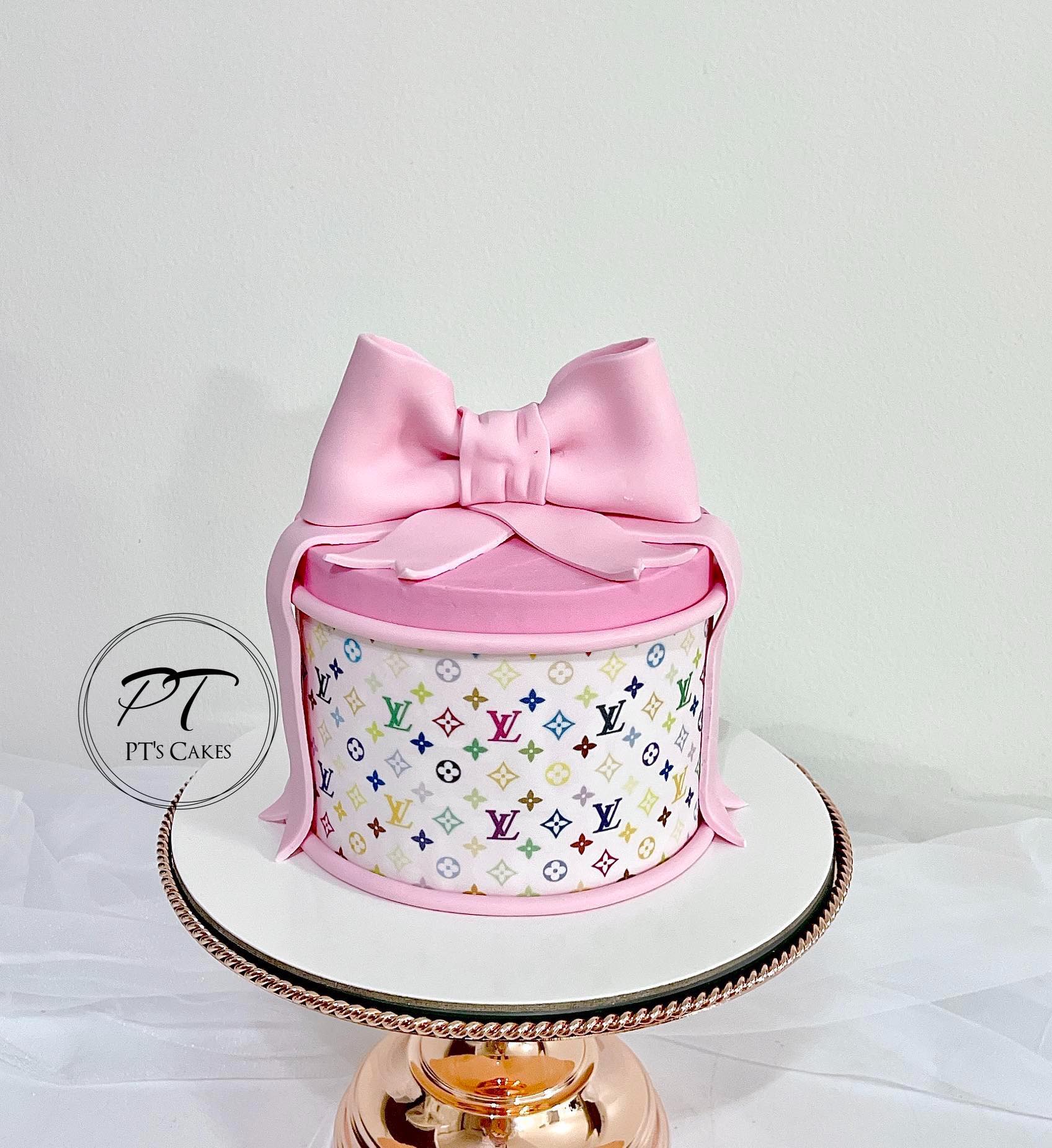 Bow In Pink Cake