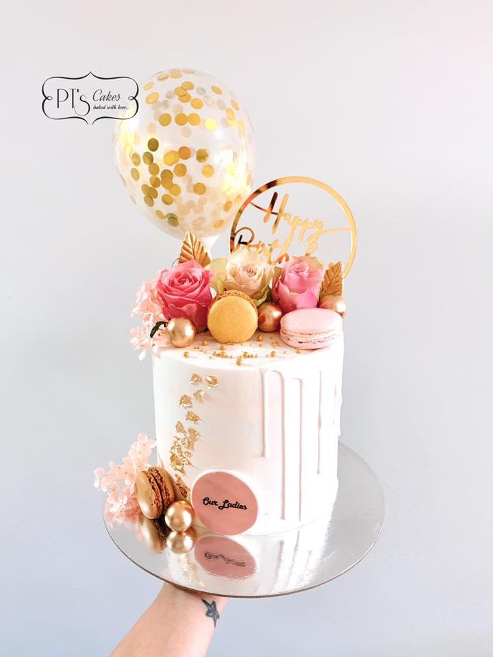 Pink cake 1