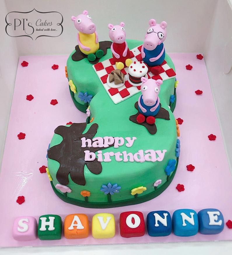 Number Peppa Pig