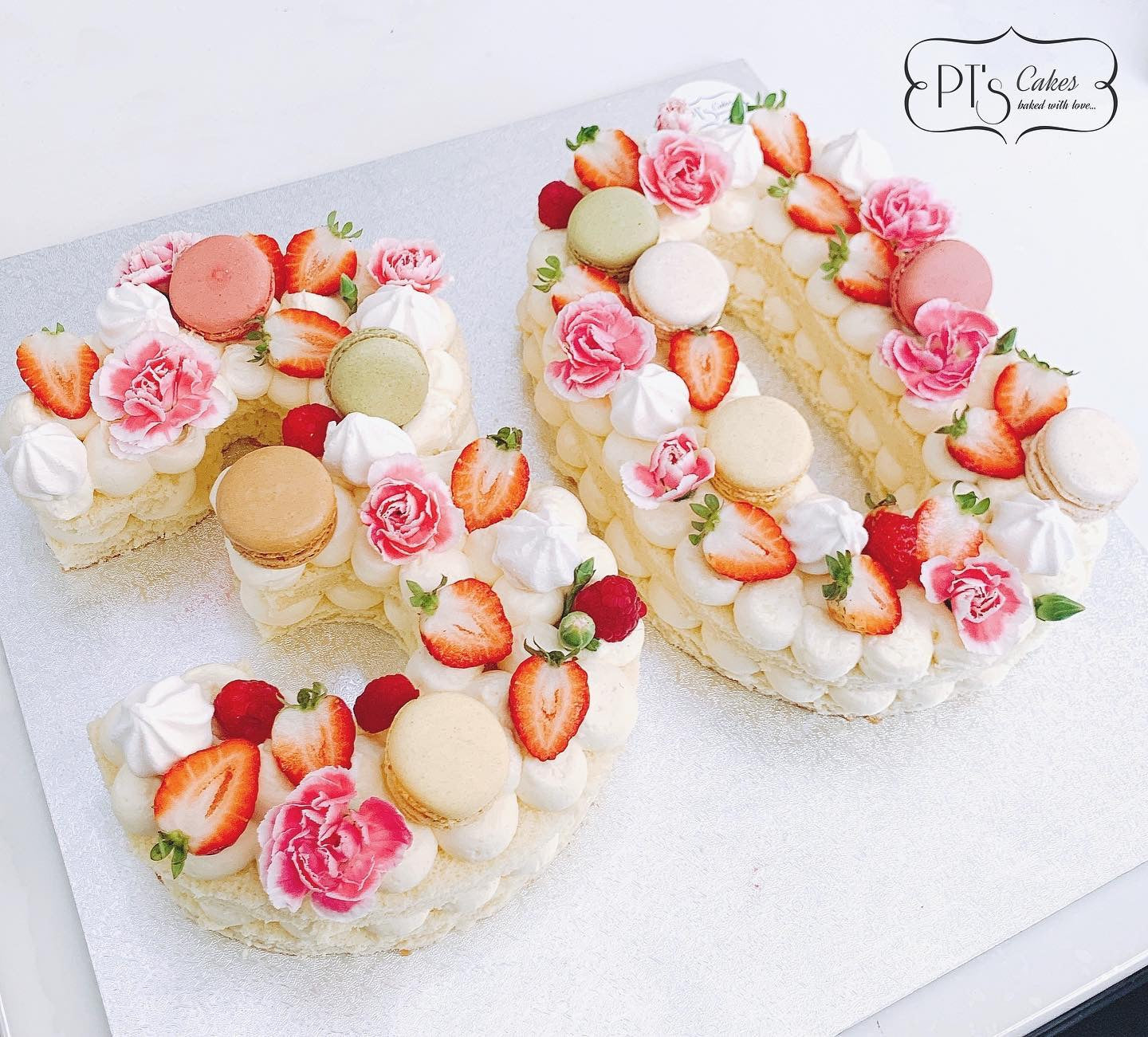 Number 30 - Sponge cake